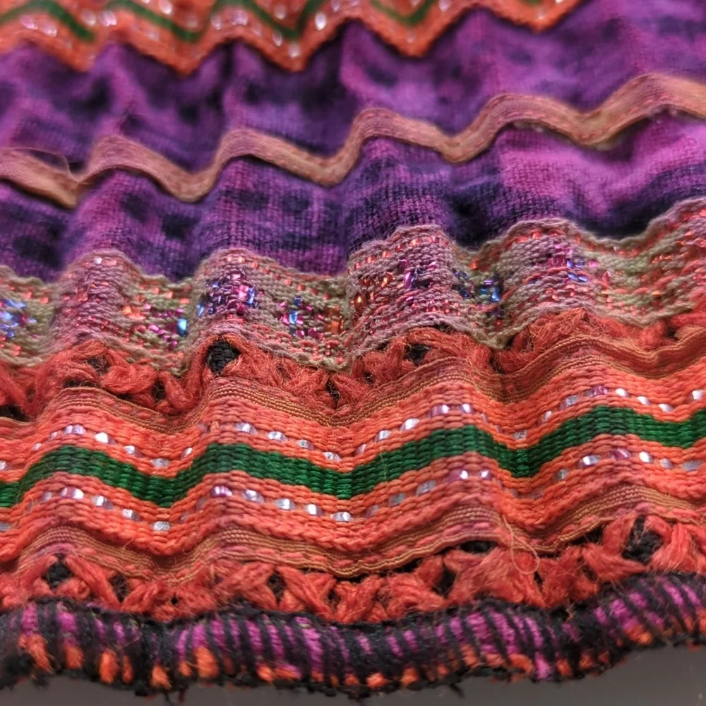 Mexico Local Made | Gathered Elastic Waist Skirt | XS